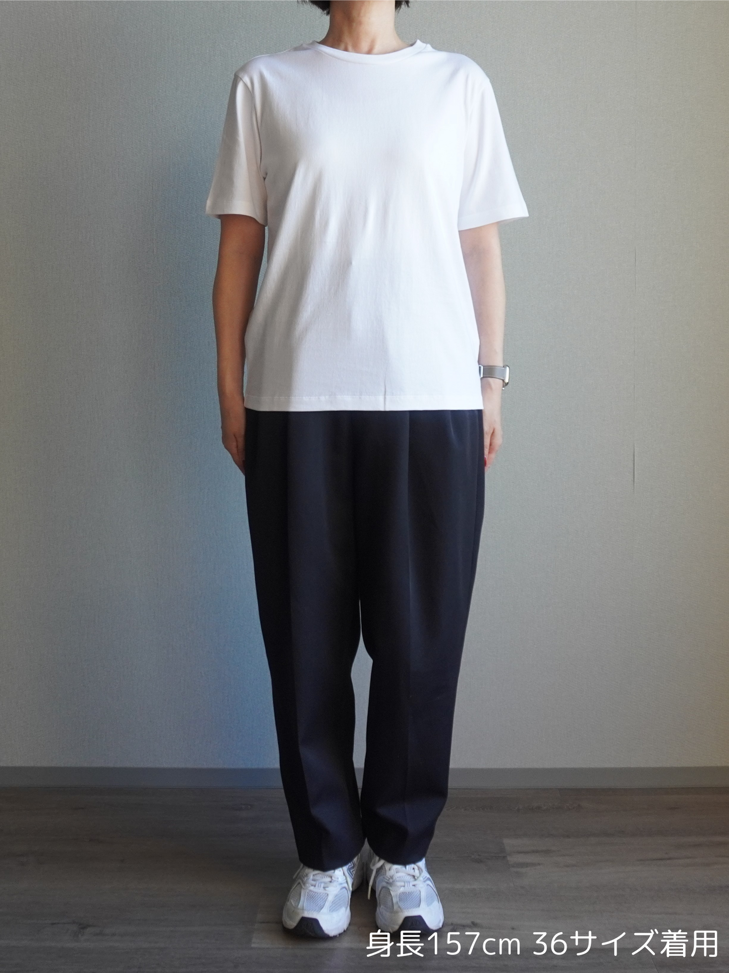 スビンコットンレギュラーTシャツ WHITE