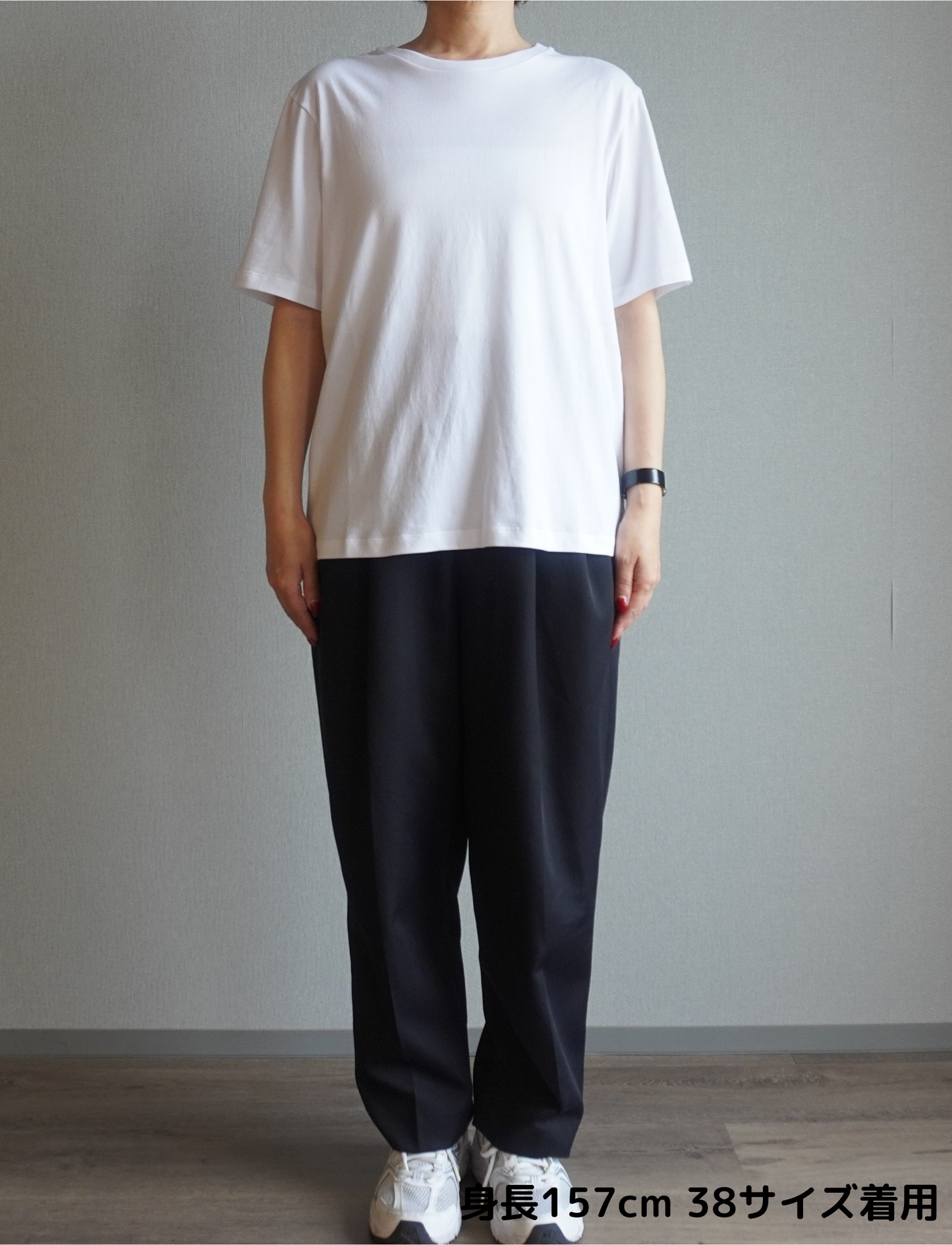 スビンコットンレギュラーTシャツ WHITE