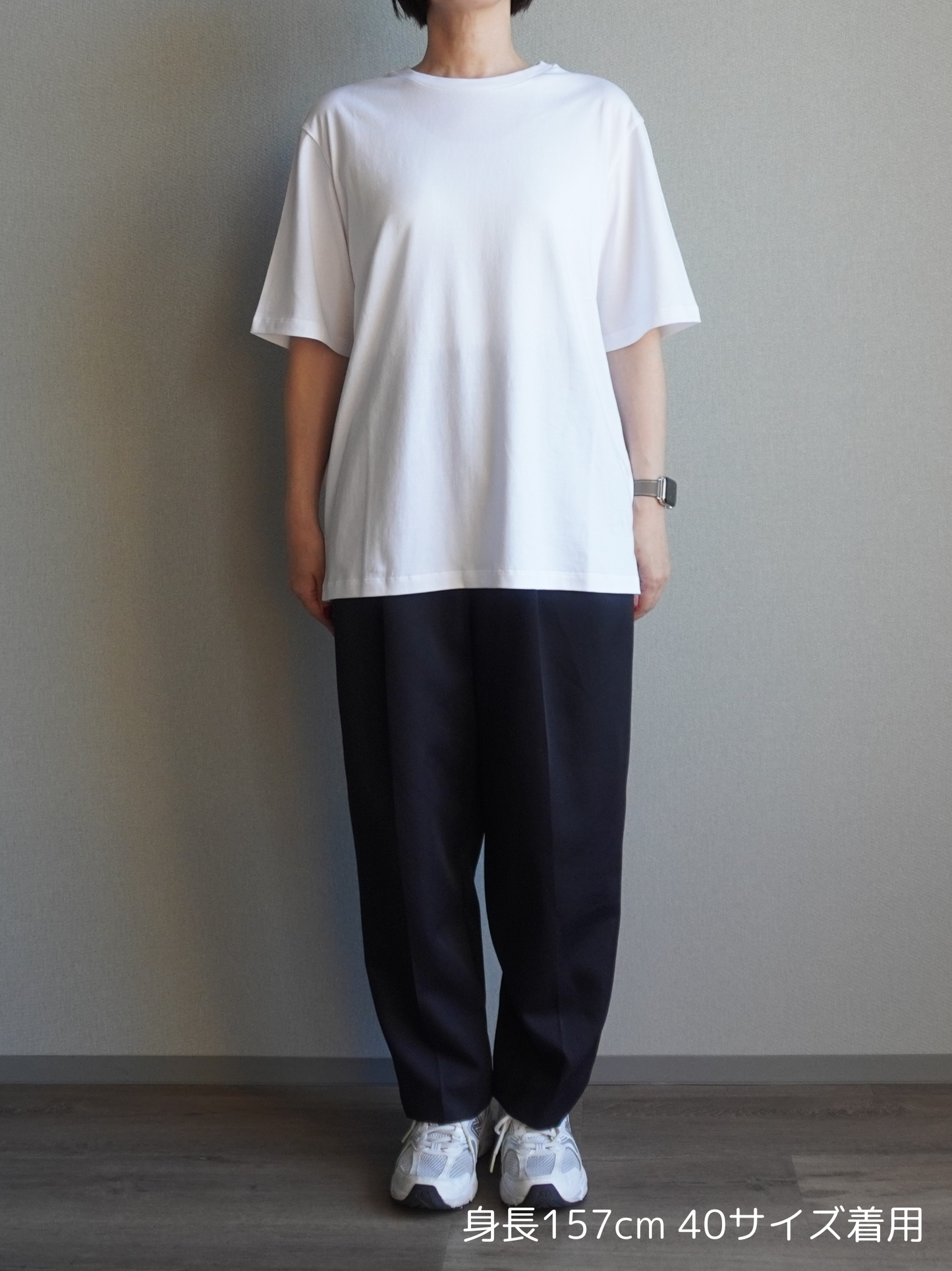 スビンコットンレギュラーTシャツ WHITE