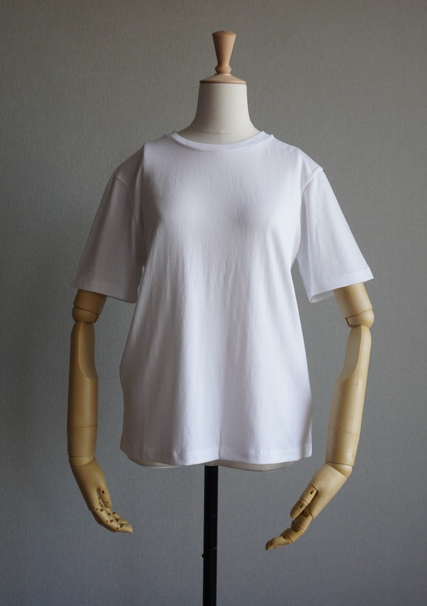 スビンコットンレギュラーTシャツ WHITE