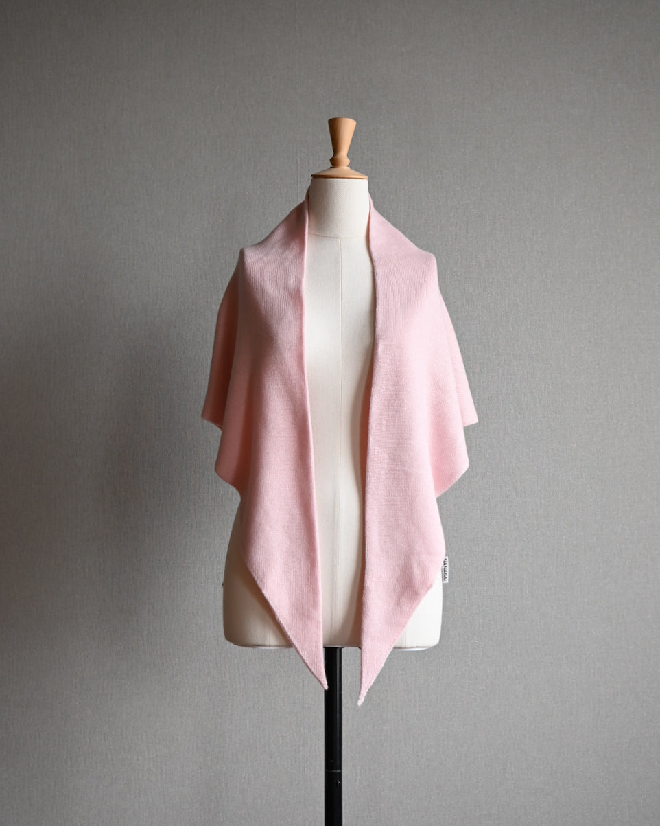 【美品】pleats please ストール　ピンク　日本製　ロング PLEATS PLEASE ISSEY MIYAKE / プリーツプリーズイッセイミヤケ