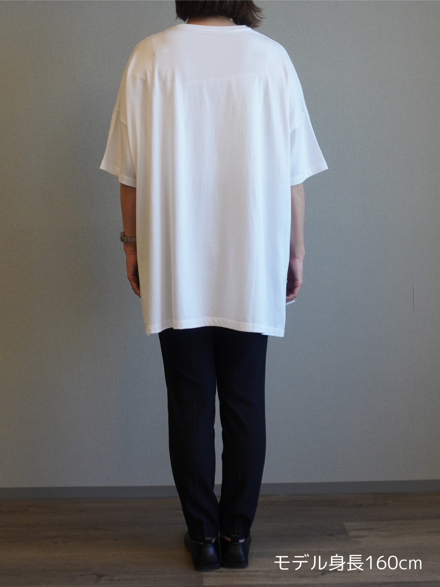 スビンコットンビッグTシャツ　WHITE