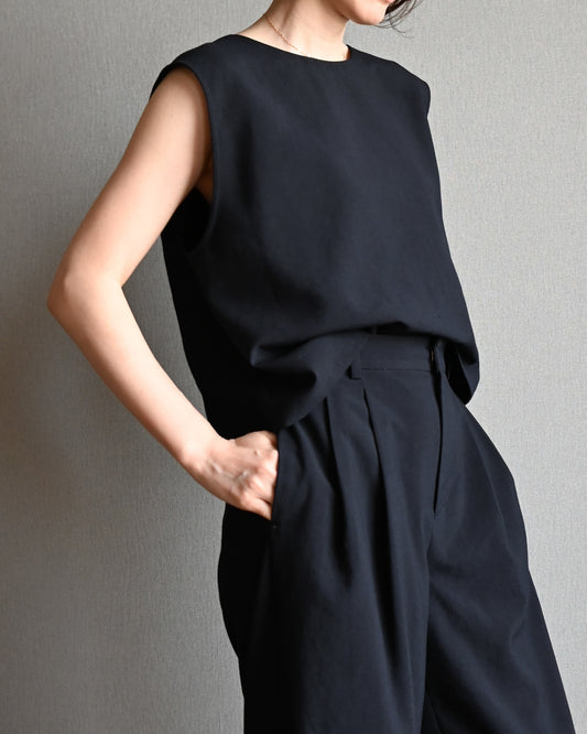 ２wayノースリーブブラウス