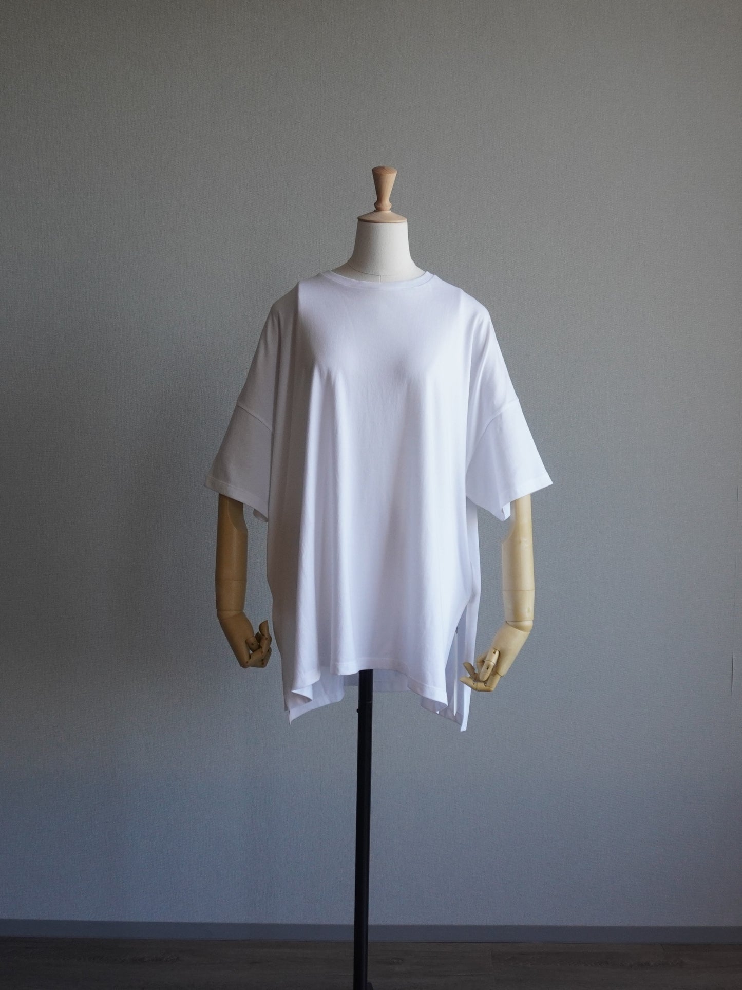 スビンコットンビッグTシャツ　WHITE