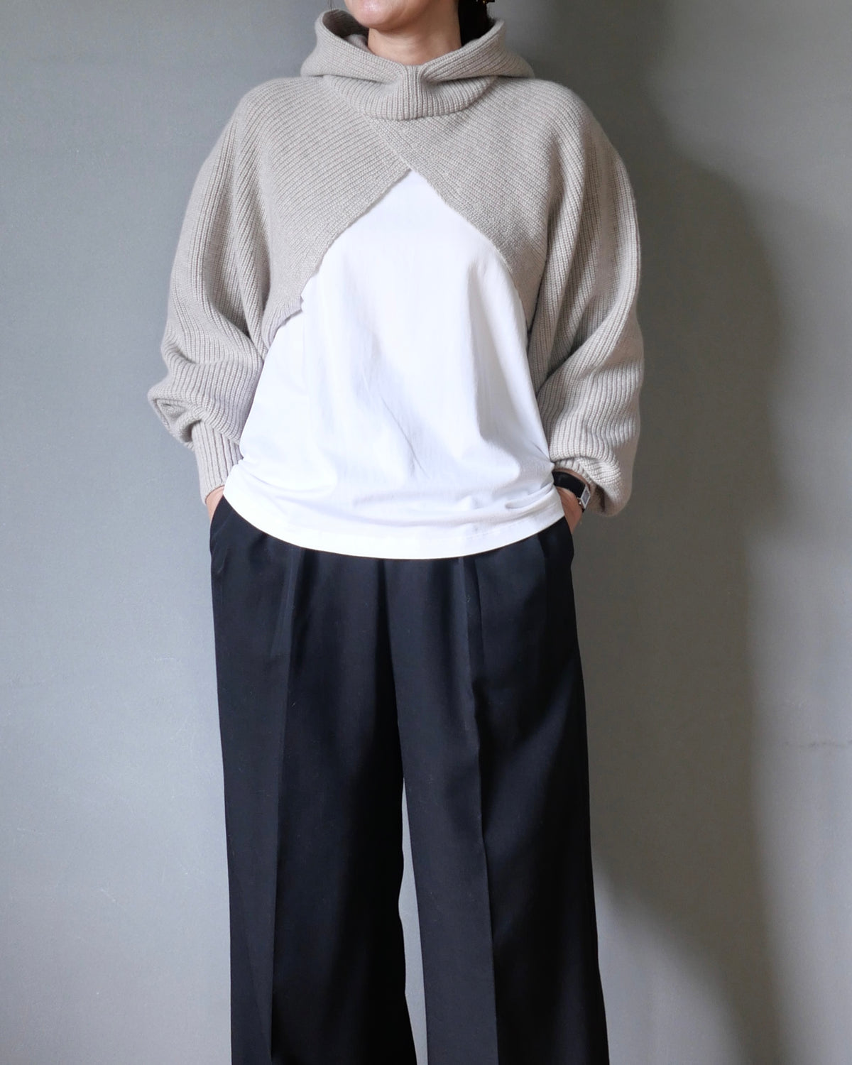 ハグフードボレロ　ベージュ